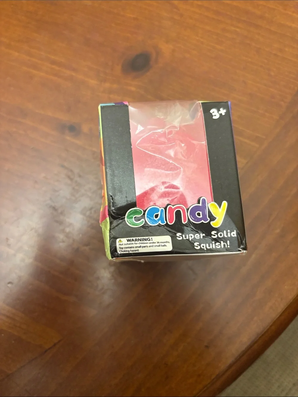 Candy Super Solid Squish! Pink Sensory Stress Toy